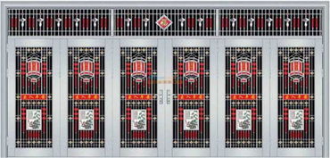 不銹鋼門廠報價 品牌六開門專業(yè)供應(yīng) 佛山市禪城區(qū)振宏門業(yè)加工廠